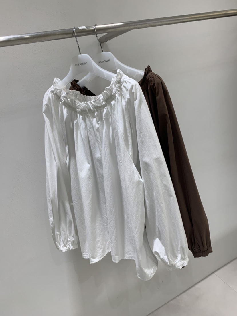 LOVE MOMENT韓國代購女士新品推薦熱賣休閑人氣襯衫蕾絲衫LOVE MOMENT襯衫/蕾絲衫