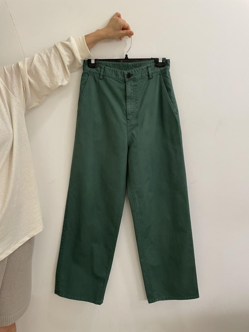 JEONG GAM STUDIOS韓國代購女裝新品時尚熱賣休閑褲染色JEONG GAM STUDIOS休閑褲圖色1