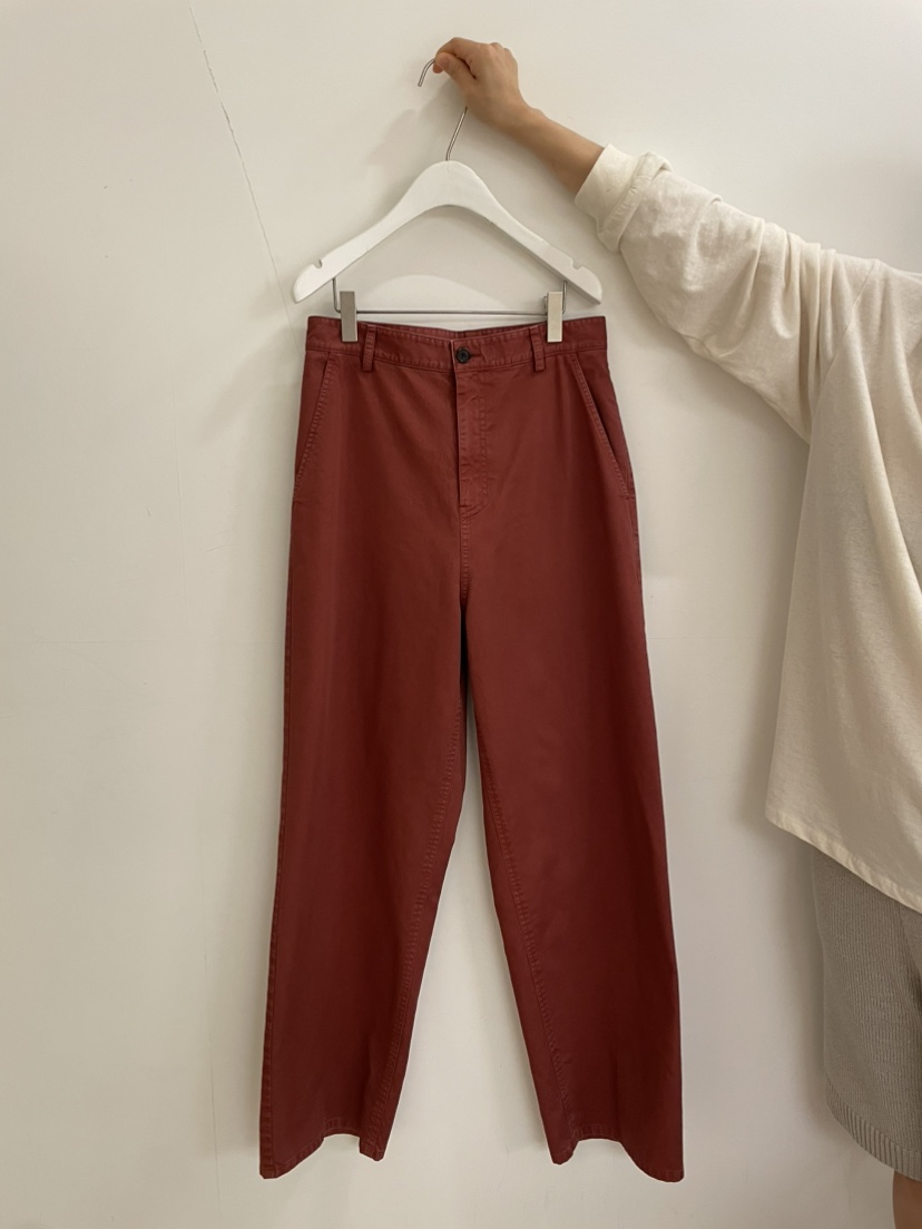 JEONG GAM STUDIOS韓國代購女裝新品時尚熱賣休閑褲染色JEONG GAM STUDIOS休閑褲圖色3