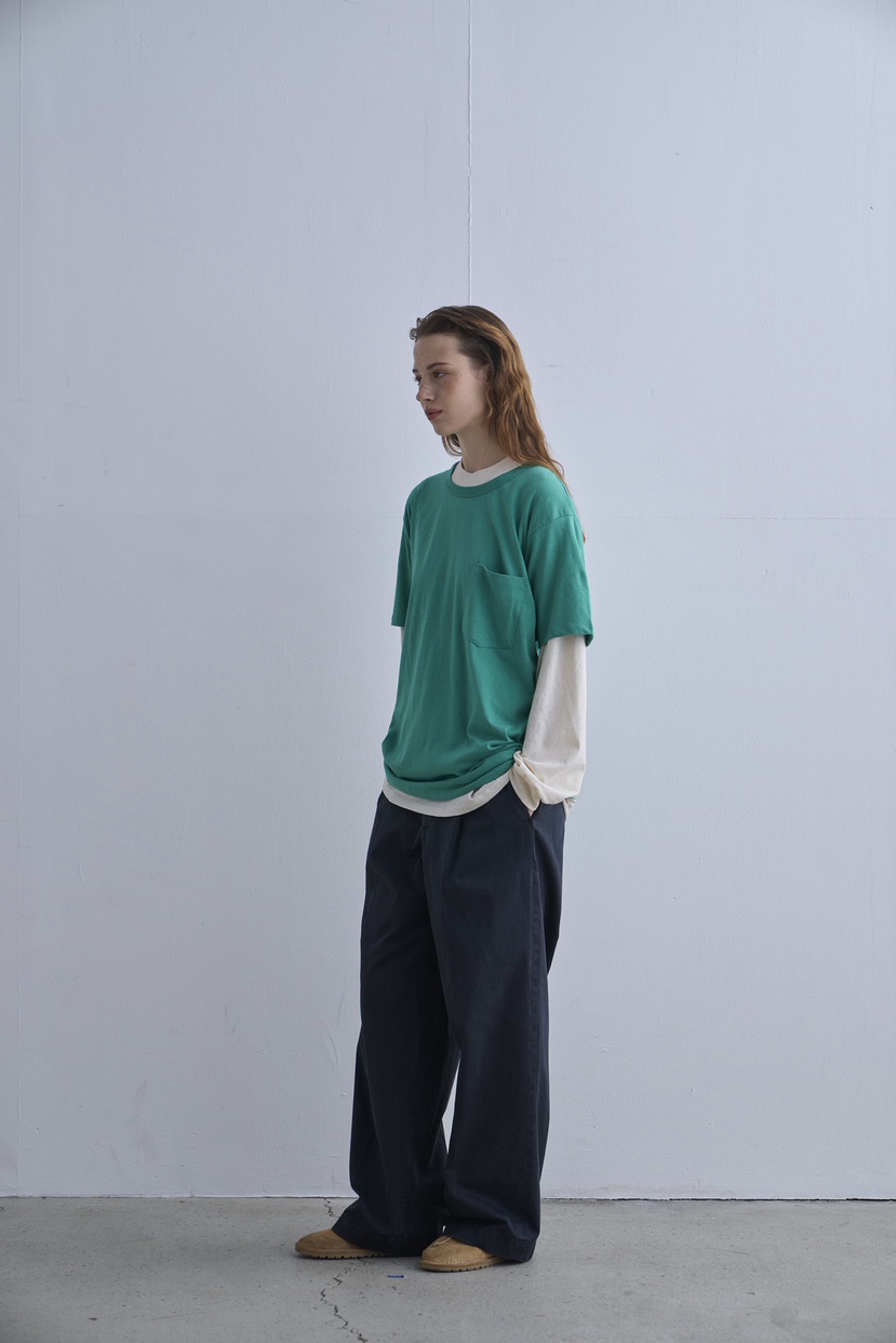 JEONG GAM STUDIOS東大門實拍女士新品休閑熱賣T恤口袋JEONG GAM STUDIOST恤
