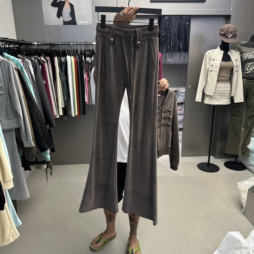 WAVE韓國代購女裝新品人氣休閑推薦熱賣時尚真品休閑褲WAVE休閑褲圖色4