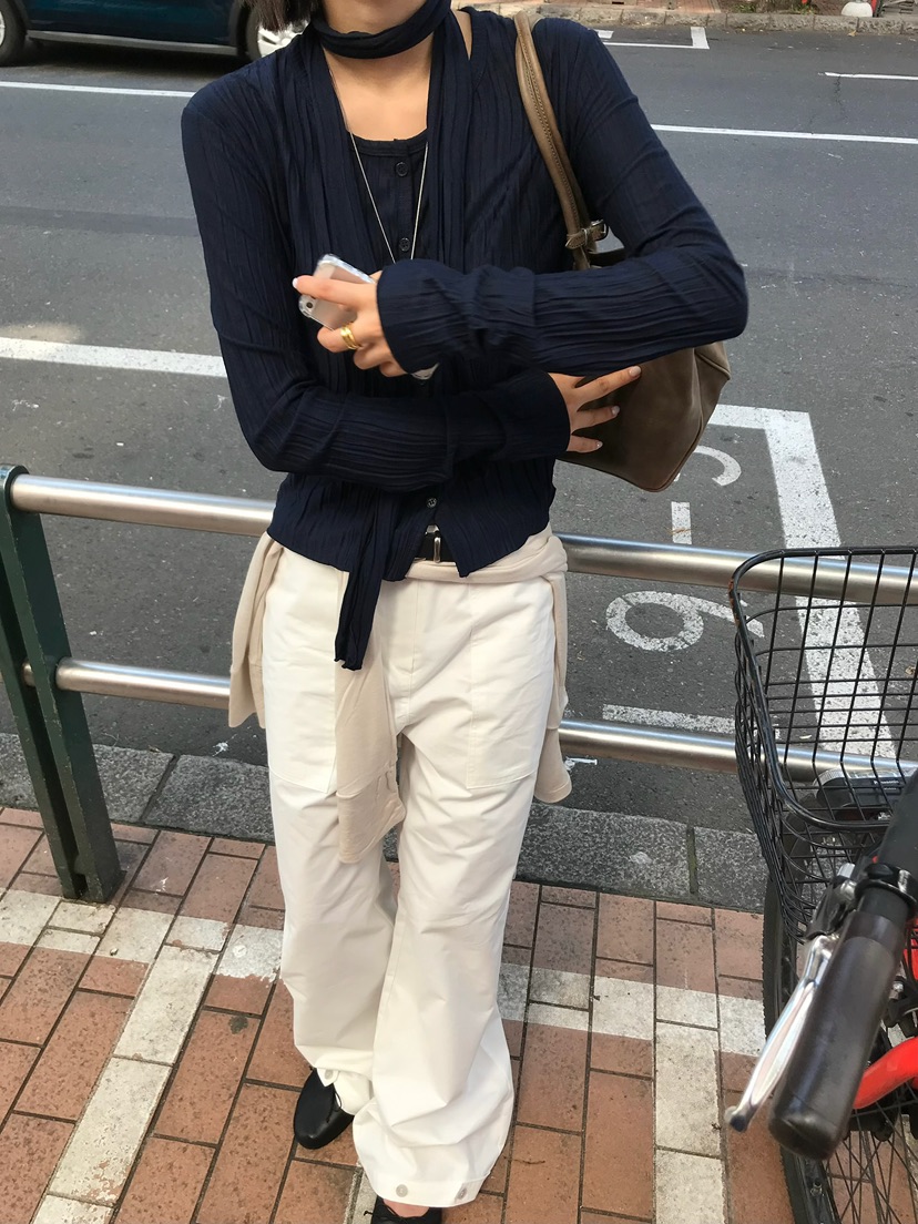 ESCHER韓國代購女裝新款真品熱賣休閑襯衫蕾絲衫含圍巾開衫ESCHER襯衫/蕾絲衫