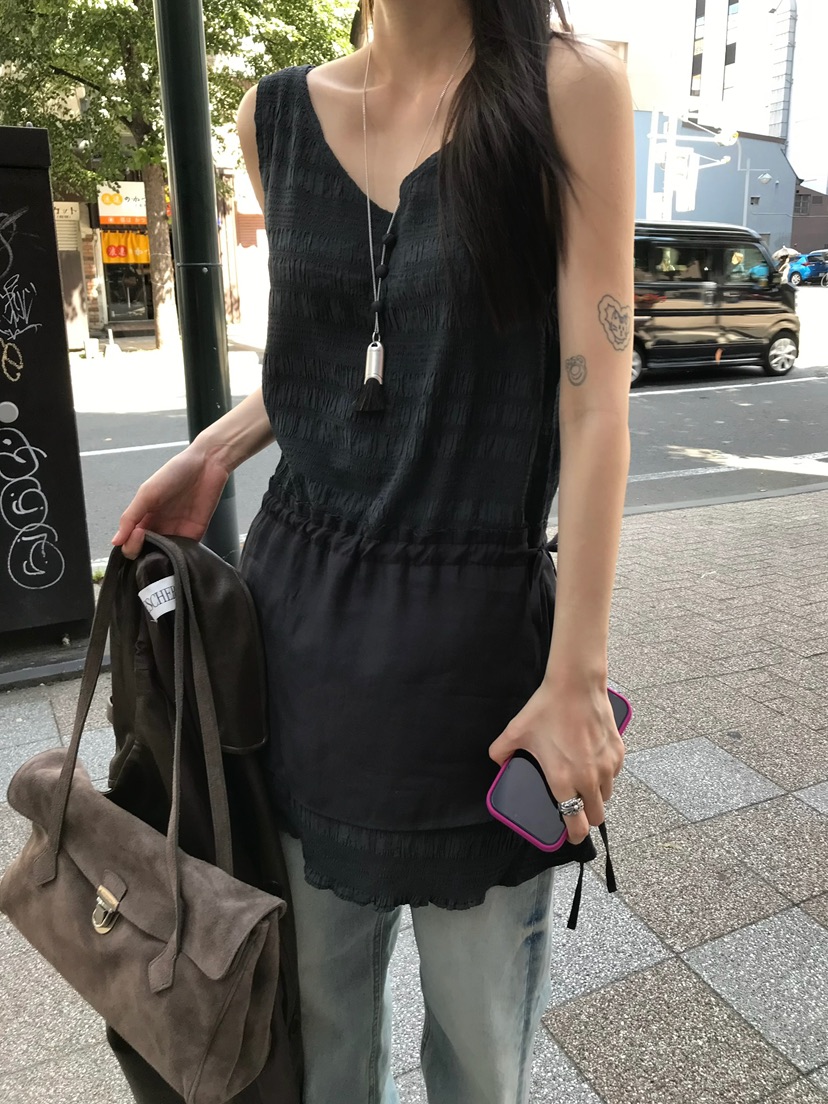 ESCHER韓國代購女裝新品熱賣推薦真品人氣時尚休閑連衣裙ESCHER連衣裙圖色1
