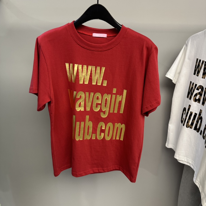 WAVE韓國直郵女裝新款人氣真品休閑推薦熱賣時尚T恤WAVET恤圖色2