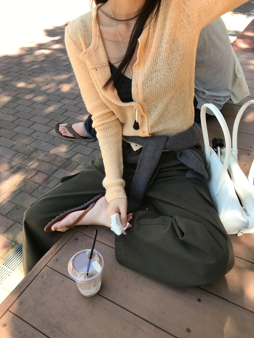 ESCHER韓國直郵女裝新款真品時尚熱賣人氣推薦休閑針織衫ESCHER針織衫