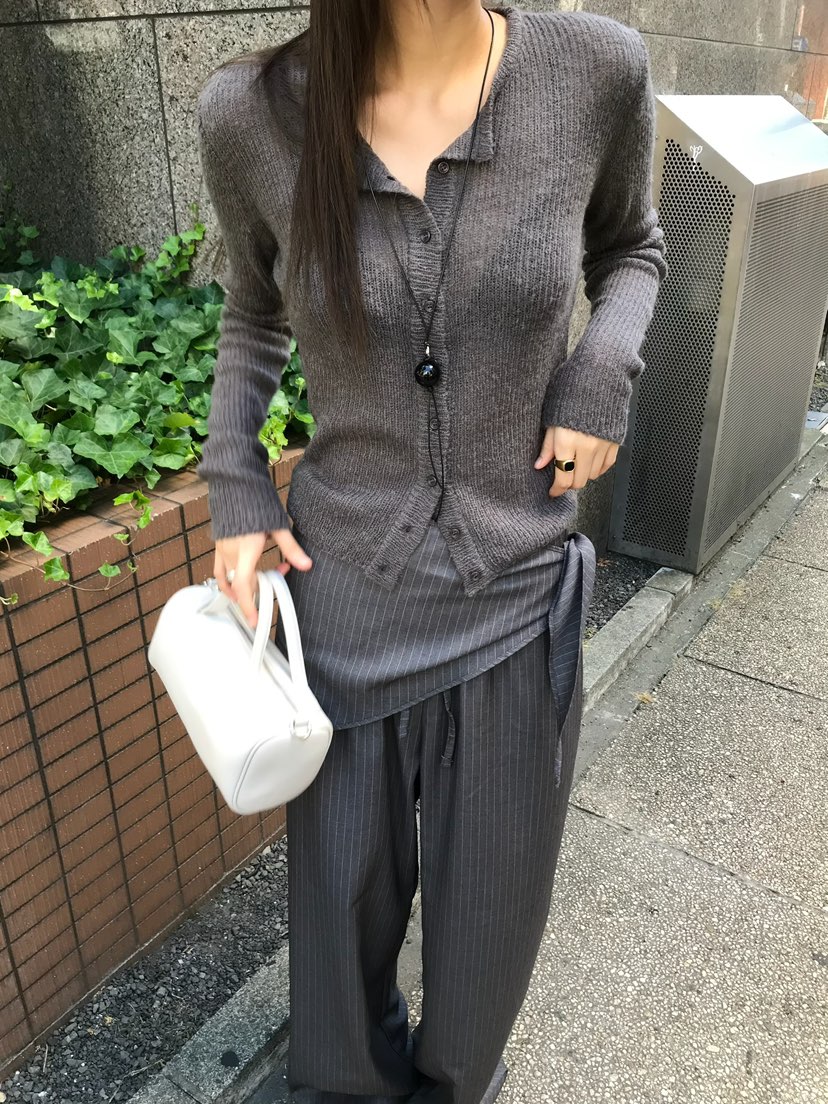 ESCHER韓國直郵女裝新款真品時尚熱賣人氣推薦休閑針織衫ESCHER針織衫