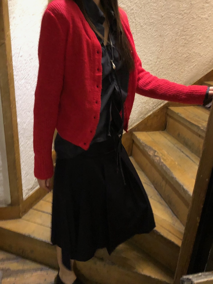 ESCHER韓國直郵女裝新款真品時尚熱賣人氣推薦休閑針織衫ESCHER針織衫