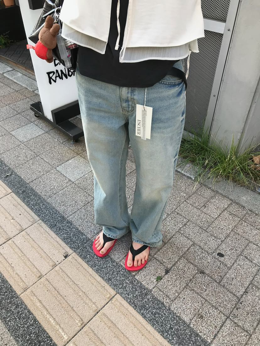 ESCHER東大門直郵女士新款休閑熱賣真品人氣時尚推薦牛仔褲ESCHER牛仔褲
