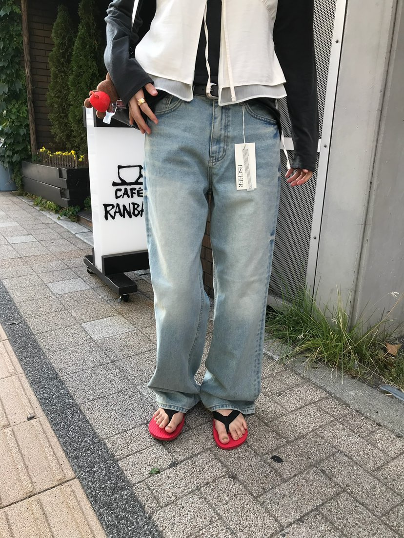 ESCHER東大門直郵女士新款休閑熱賣真品人氣時尚推薦牛仔褲ESCHER牛仔褲