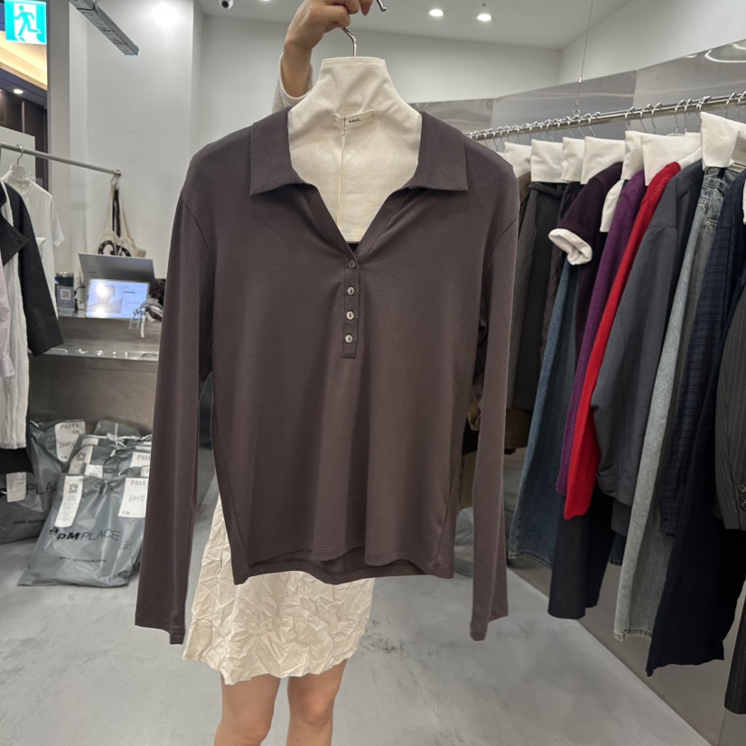 PAVEL東大門實拍女士新款時尚真品推薦人氣熱賣襯衫蕾絲衫PAVEL襯衫/蕾絲衫圖色4