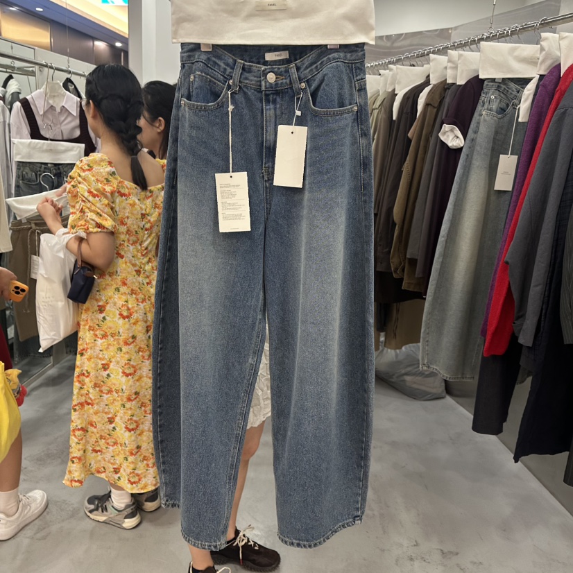 PAVEL韓國代購女裝新款人氣休閑推薦時尚熱賣真品牛仔褲PAVEL牛仔褲圖色2