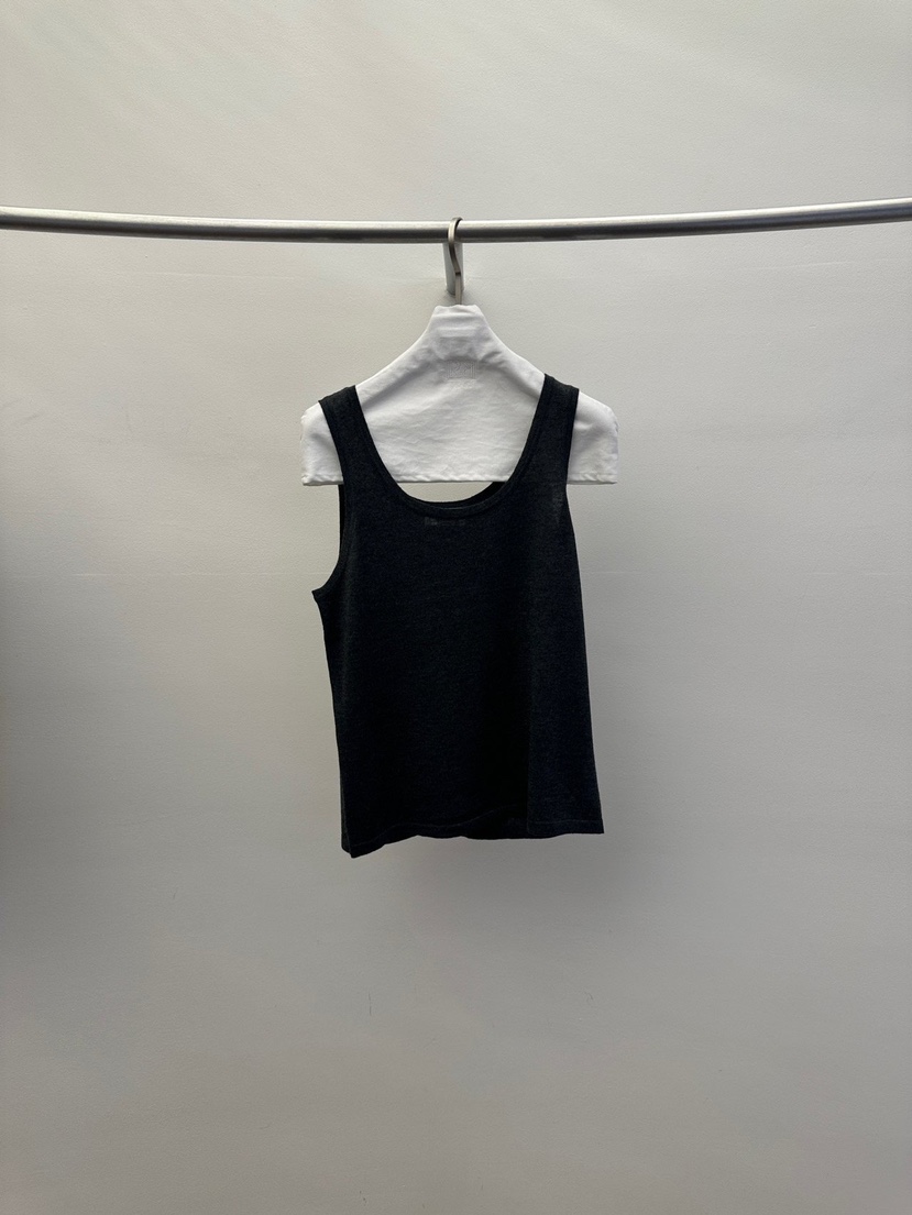 WIDA-P/RENEJ東大門實拍女士新品休閑吊帶背心圓領無袖WIDA-P/RENEJ吊帶/背心圖色4墨色