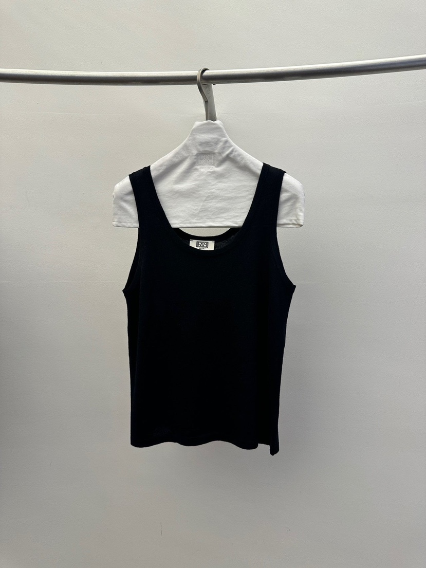 WIDA-P/RENEJ東大門實拍女士新品休閑吊帶背心圓領無袖WIDA-P/RENEJ吊帶/背心圖色5黑色