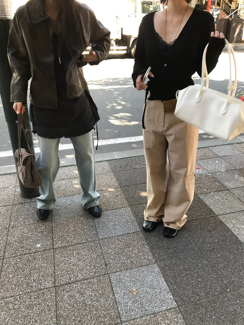 ESCHER韓國直郵女裝新品推薦人氣時尚休閑真品熱賣休閑褲ESCHER休閑褲