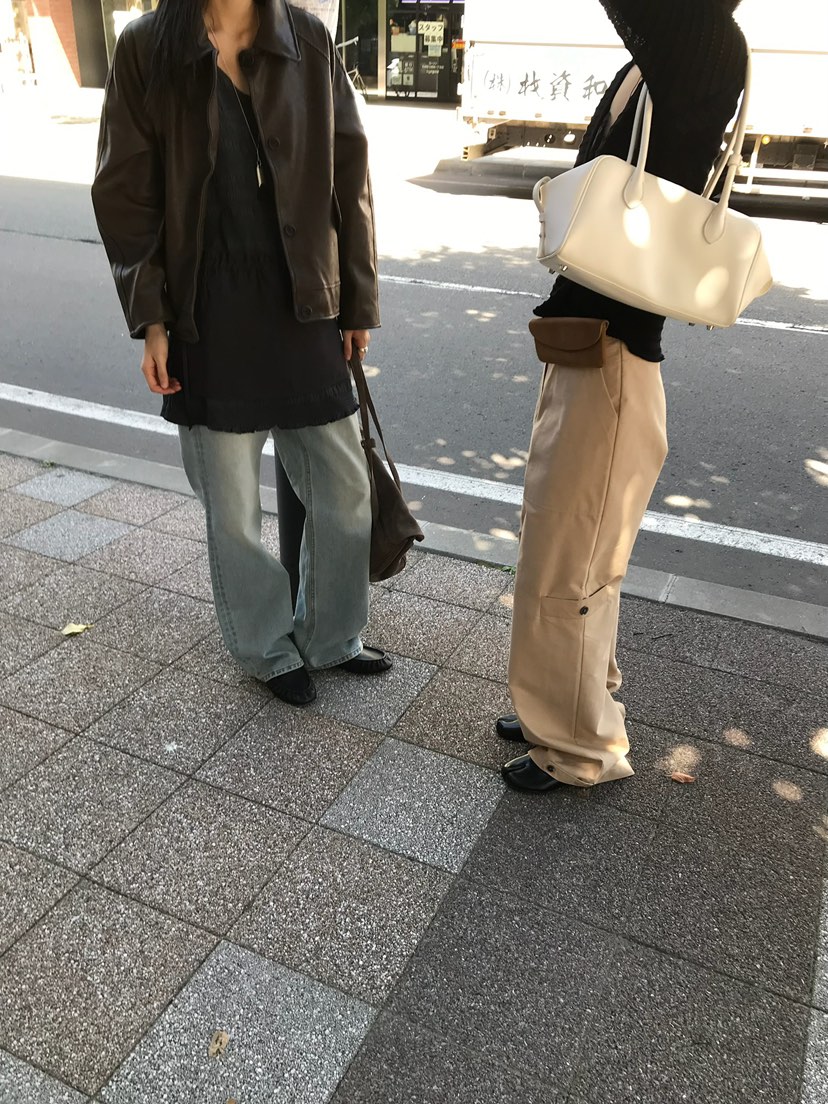 ESCHER韓國直郵女裝新品推薦人氣時尚休閑真品熱賣休閑褲ESCHER休閑褲