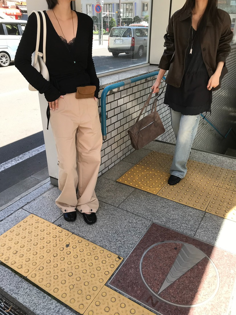 ESCHER韓國直郵女裝新品推薦人氣時尚休閑真品熱賣休閑褲ESCHER休閑褲