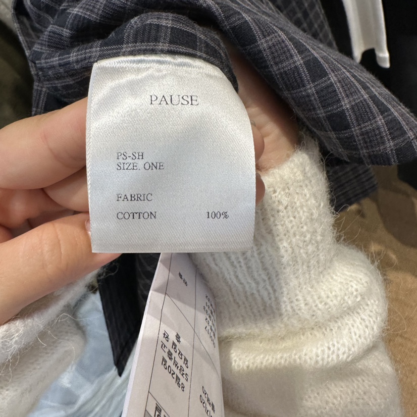 PAUSE東大門實拍女士新品人氣休閑推薦真品時尚襯衫蕾絲衫musk襯衫/蕾絲衫