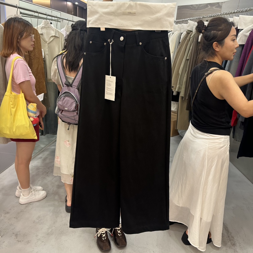 PAVEL韓國代購女裝新品休閑熱賣時尚真品推薦人氣休閑褲翻領PAVEL休閑褲圖色2