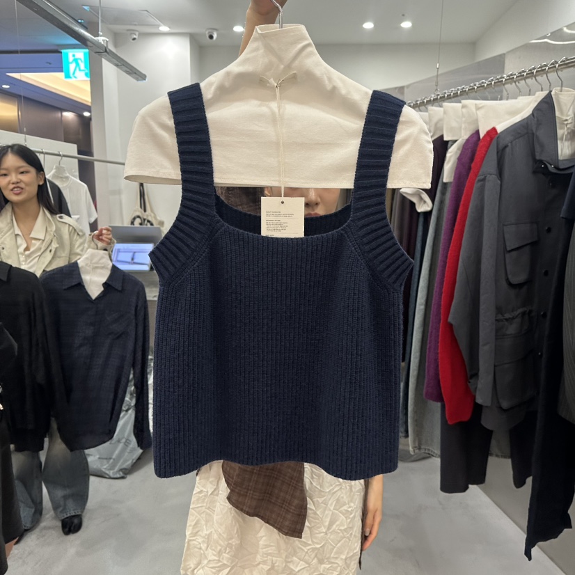 PAVEL東大門代購女裝新品時尚人氣真品推薦熱賣休閑針織衫PAVEL針織衫圖色2深藍色