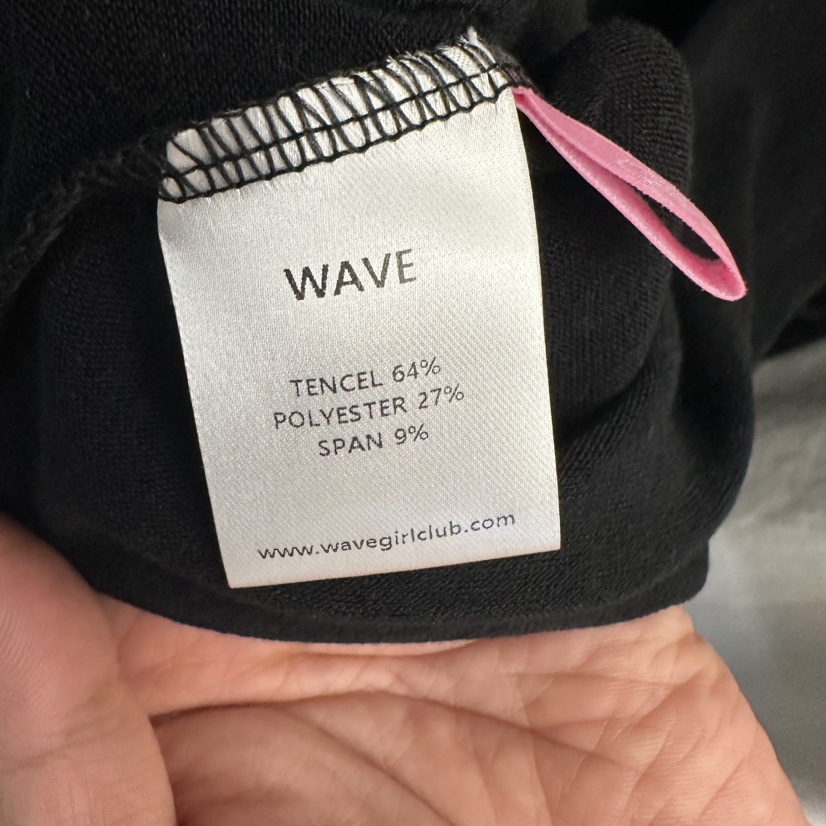 WAVE韓國代購女裝新品人氣休閑真品熱賣時尚推薦長袖T恤天絲WAVE長袖T恤