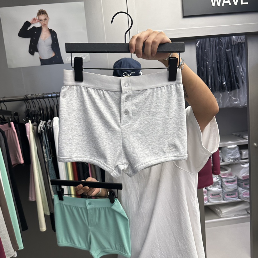 WAVE東大門實拍女裝新品人氣真品推薦熱賣休閑時尚短褲WAVE短褲圖色1