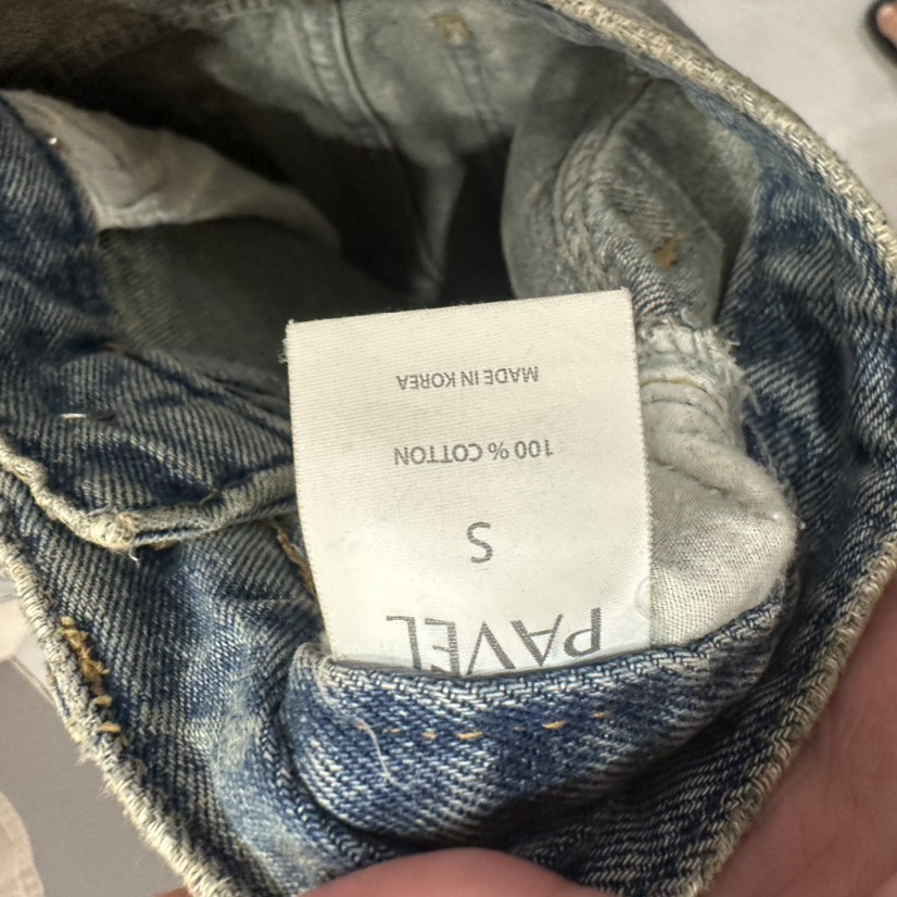 PAVEL東大門代購女裝新款時尚真品休閑推薦人氣熱賣牛仔褲PAVEL牛仔褲