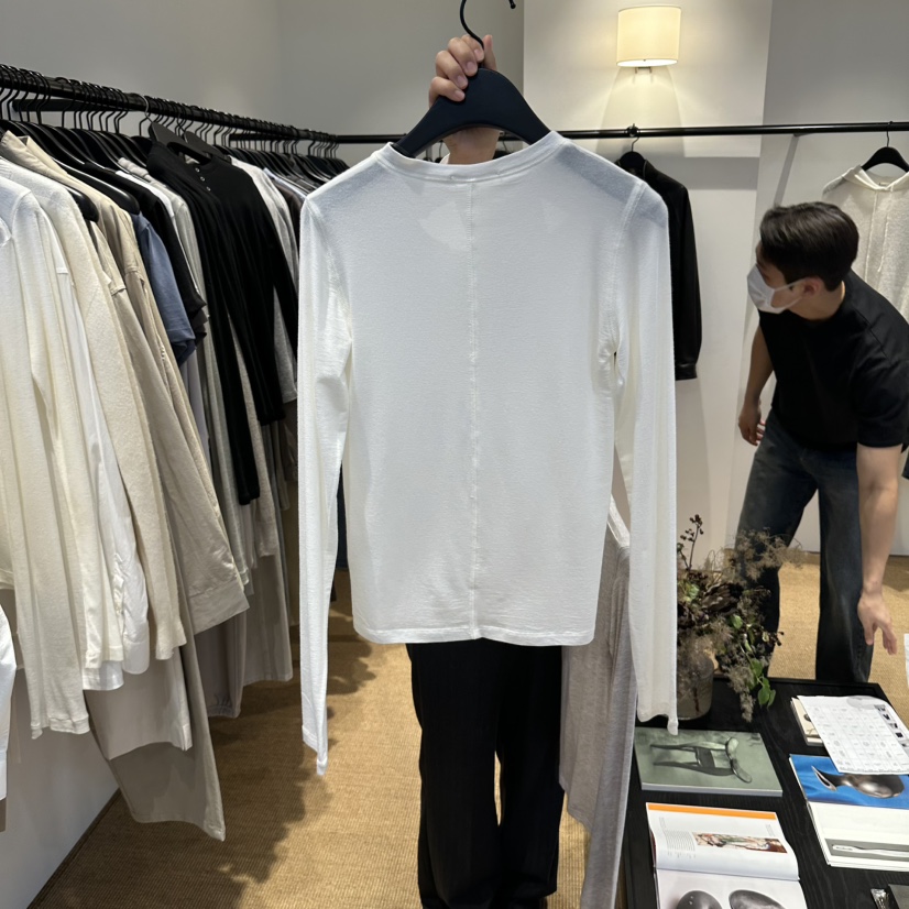 PAUSE韓國代購女裝新款真品推薦熱賣人氣時尚休閑長袖T恤musk長袖T恤