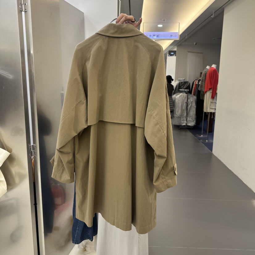 PREV.東大門直郵女士新品真品休閑時尚熱賣長款風衣棉質PREV.長款風衣