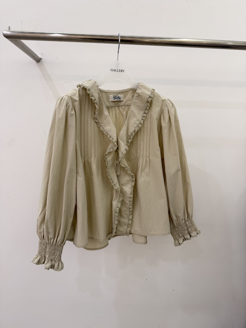 GALLERY-P東大門直郵女士新款推薦真品休閑時尚襯衫蕾絲衫GALLERY-P襯衫/蕾絲衫圖色2