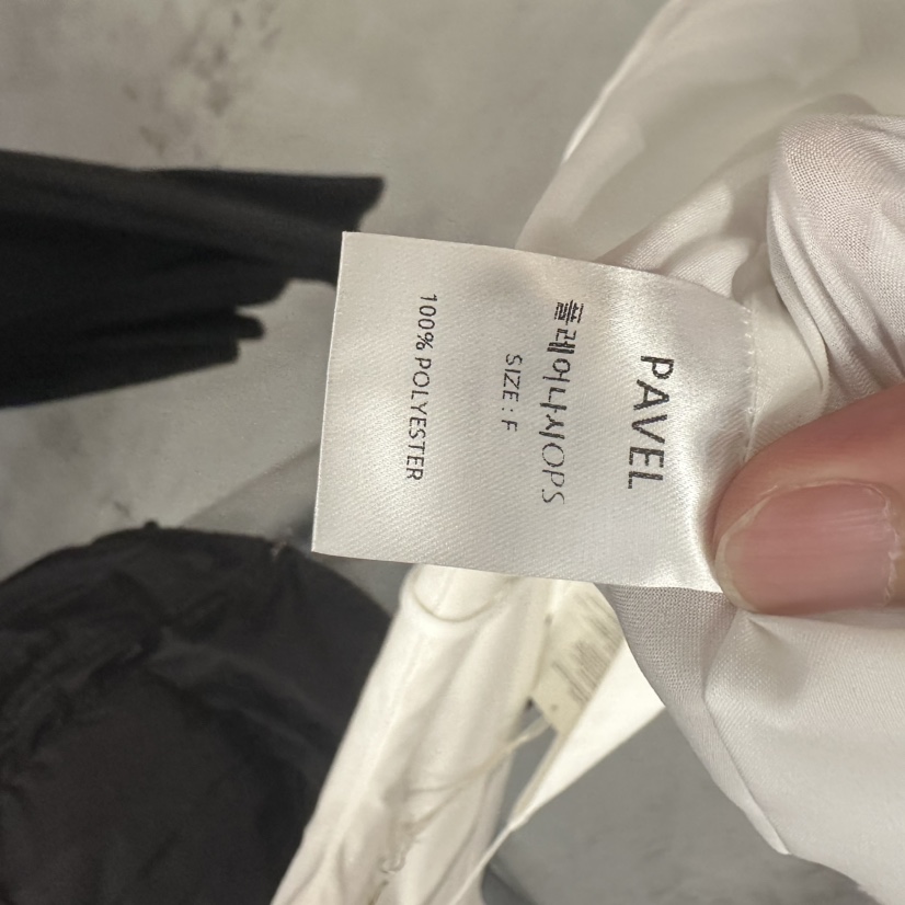PAVEL東大門代購女裝新品時尚人氣推薦連衣裙OPS喇叭無袖PAVEL連衣裙