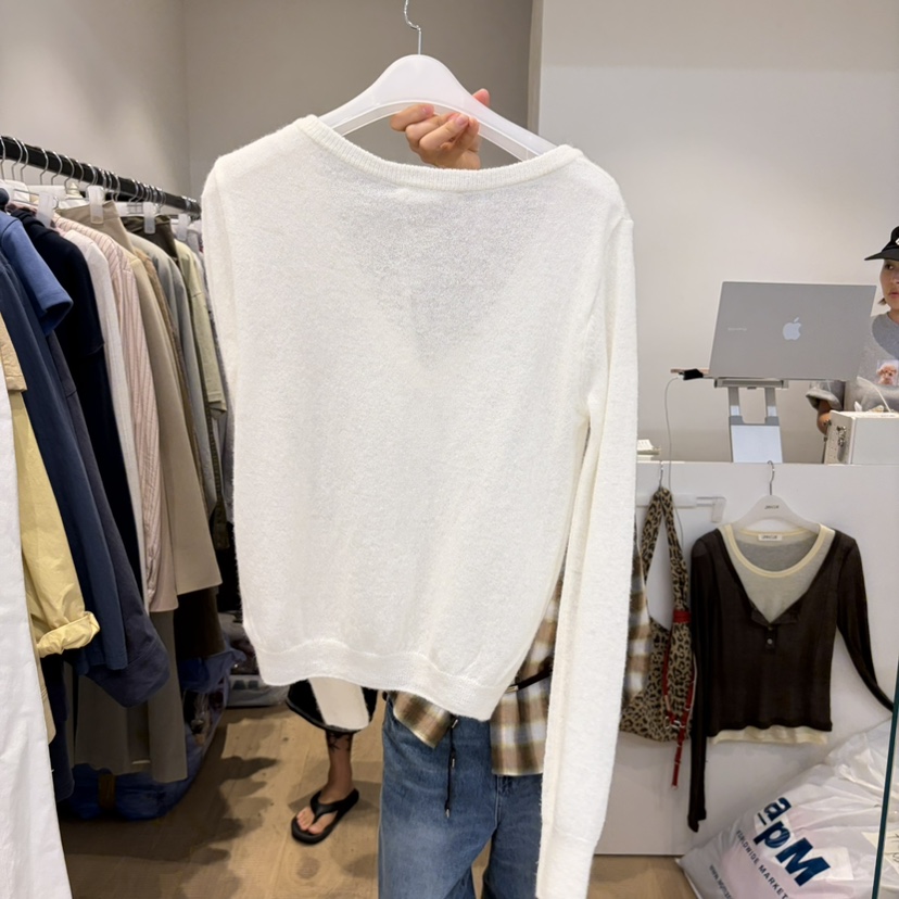 RUMIRU/AWEAR東大門代購女士新品人氣休閑針織衫不含內搭awear/RUMIRU針織衫