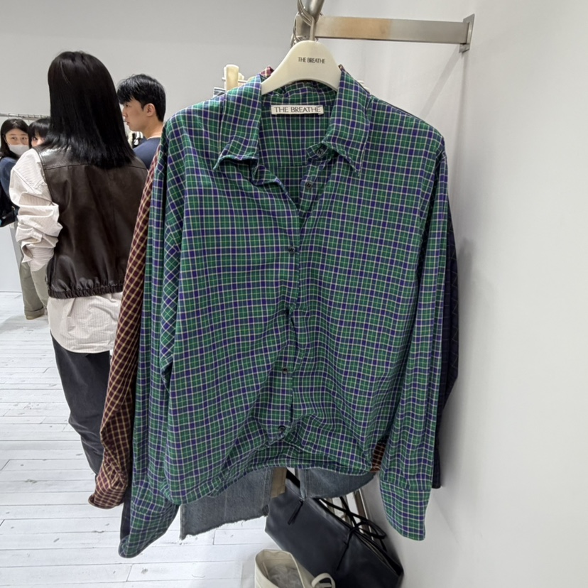 BREATHE韓國直郵女裝新品真品時尚推薦休閑人氣襯衫蕾絲衫BREATHE襯衫/蕾絲衫圖色1