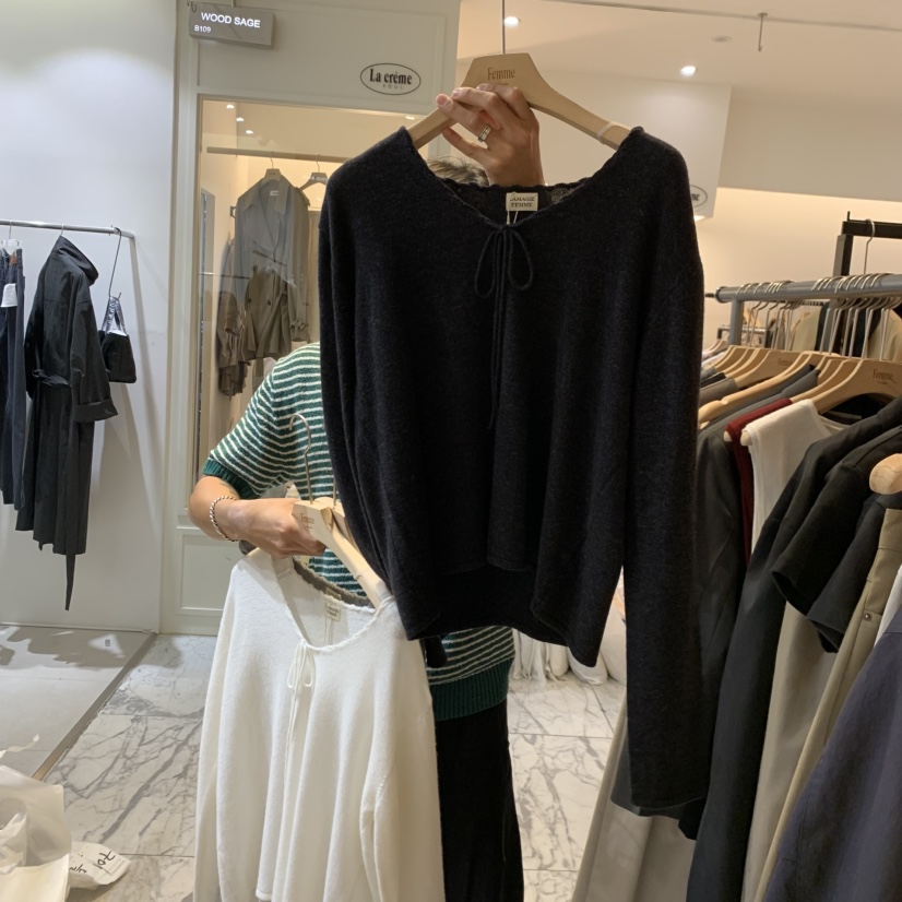 LA MAGIE FEMME東大門直郵女裝新品時尚針織衫不含內搭Lamagie Femme針織衫圖色3