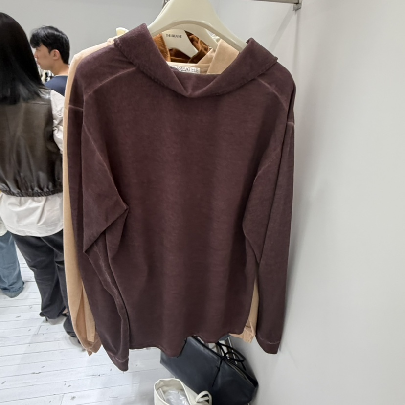 BREATHE東大門實拍女裝新品真品時尚熱賣休閑人氣長袖T恤BREATHE長袖T恤