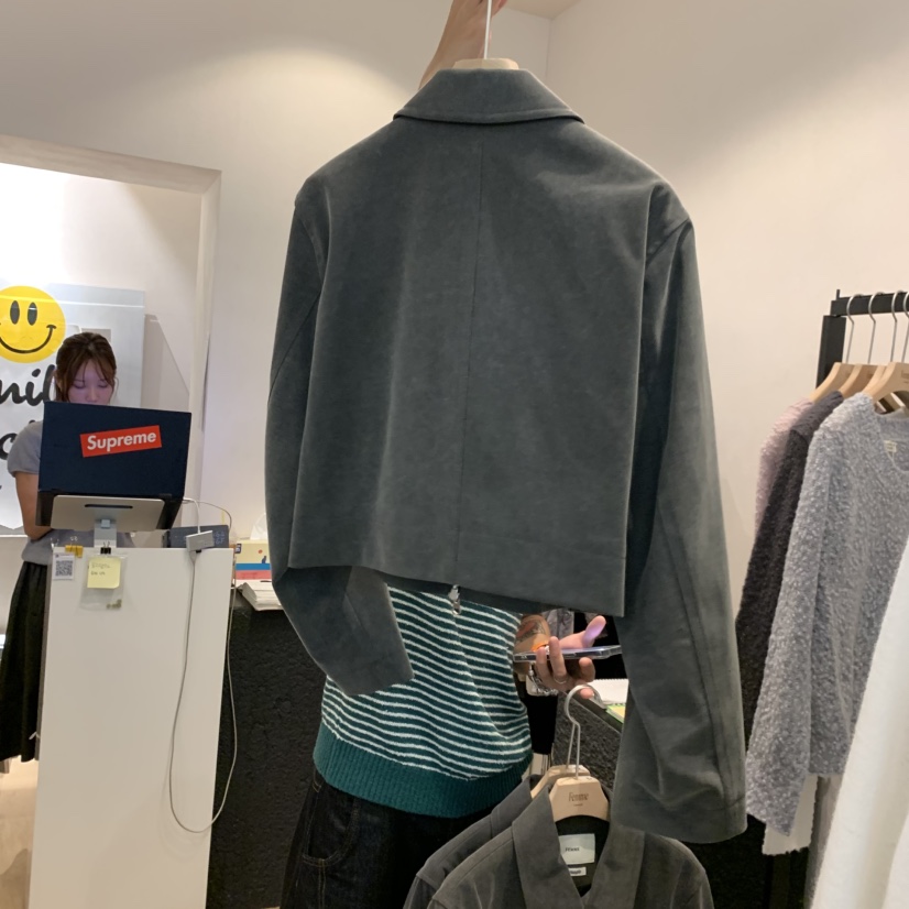 LA MAGIE FEMME韓國代購女裝新品推薦時尚熱賣休閑夾克Lamagie Femme夾克