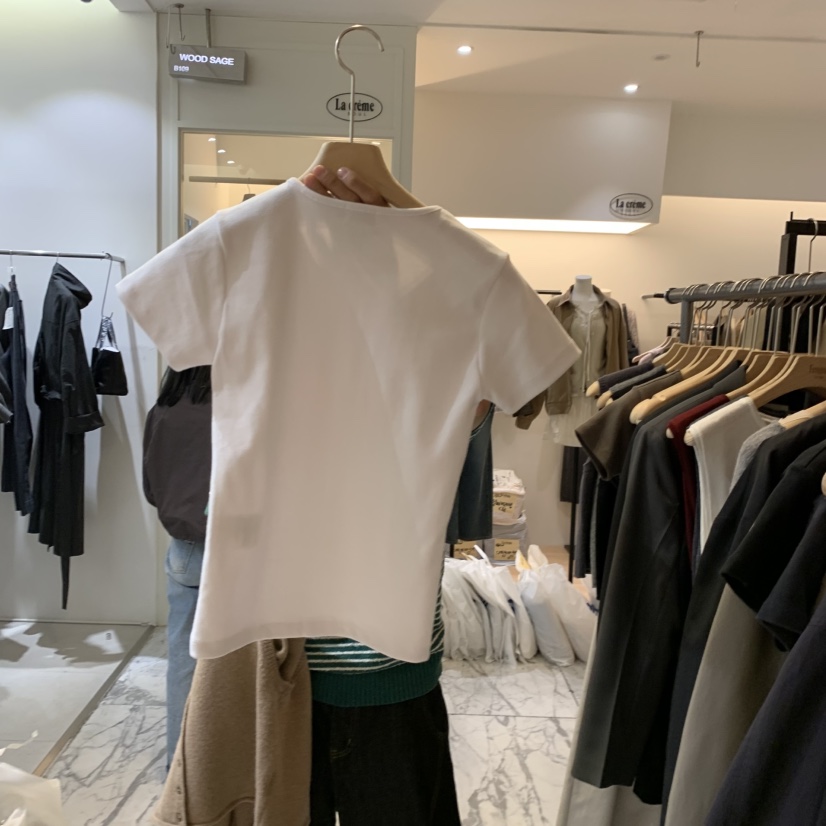 LA MAGIE FEMME東大門直郵女士新品休閑推薦人氣時尚T恤Lamagie FemmeT恤