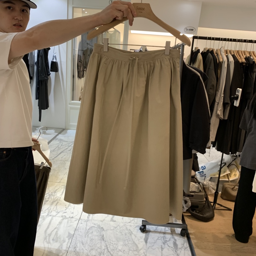 LA MAGIE FEMME韓國代購女裝新品推薦人氣半身裙中短裙Lamagie Femme半身裙/中短裙圖色2米