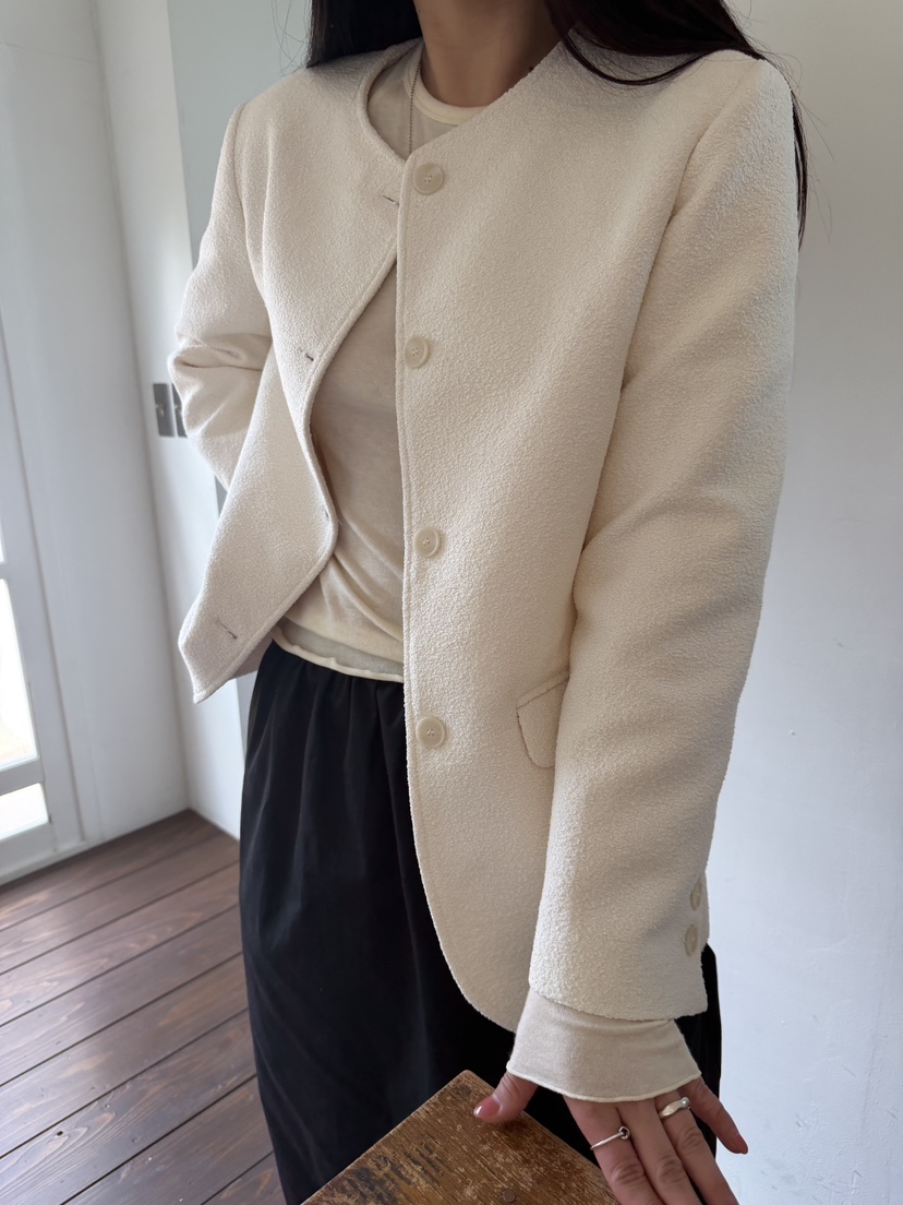 VERNIMENT韓國直郵女士新品推薦休閑時尚真品人氣夾克粗花呢VERNIMENT夾克