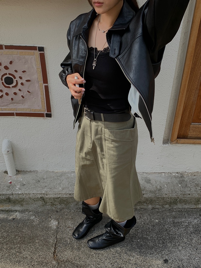 PETOT東大門直郵女士新品休閑時尚人氣半身裙中短裙不含腰帶PETOT半身裙/中短裙圖色1