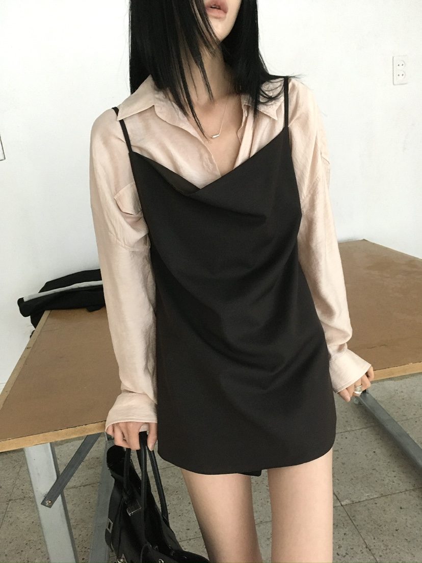 2S1 STUDIO東大門實拍女裝新品推薦熱賣時尚連衣裙不含內搭2S1 STUDIO連衣裙圖色2