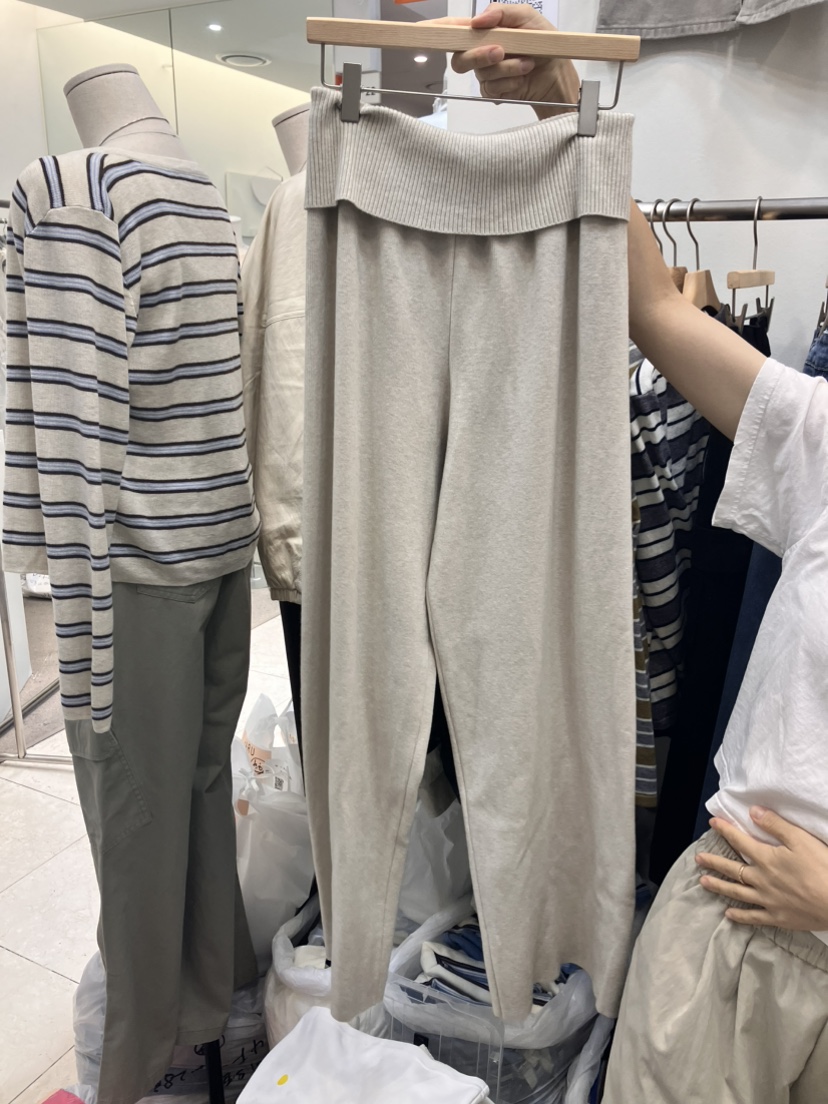 HARU東大門直郵女士新品休閑推薦人氣熱賣時尚休閑褲針織褲HARU休閑褲圖色2