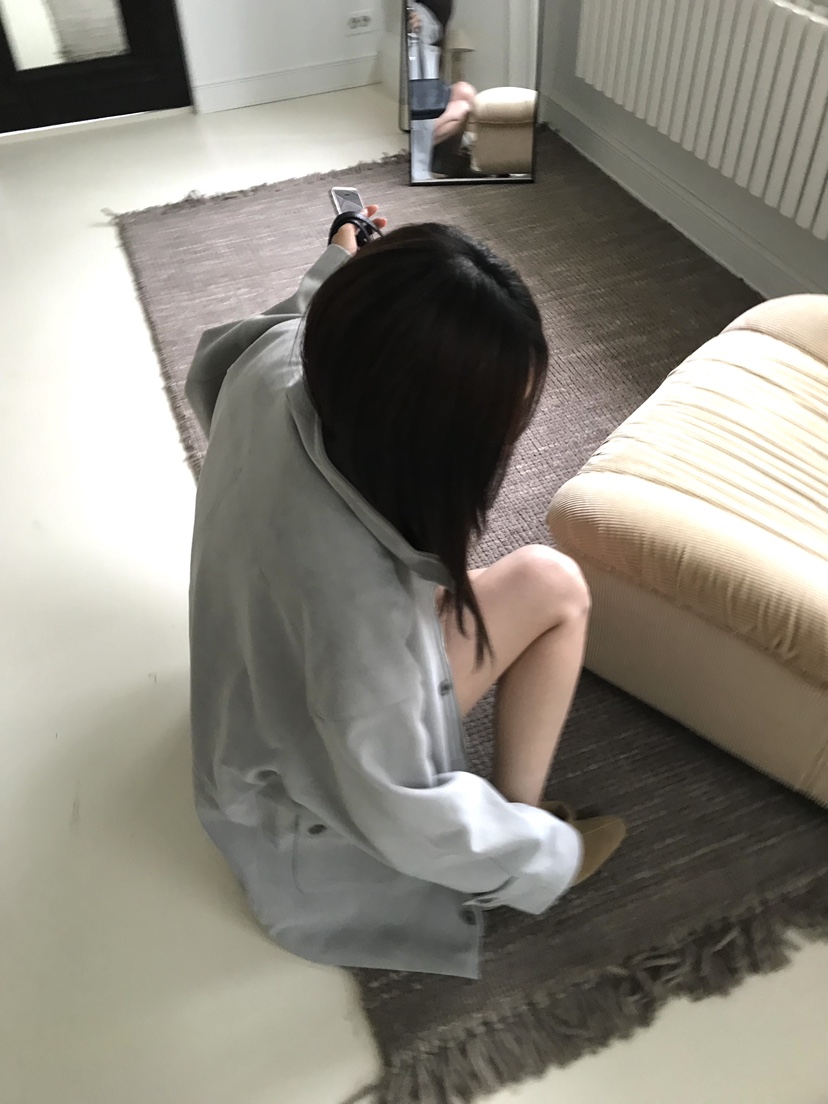 2S1 STUDIO東大門實拍女士新款推薦人氣休閑夾克絨面革口袋2S1 STUDIO夾克