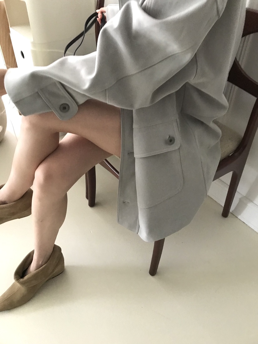 2S1 STUDIO東大門實拍女士新款推薦人氣休閑夾克絨面革口袋2S1 STUDIO夾克