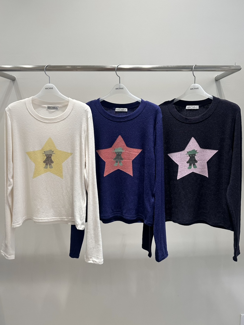 X韓國直郵女裝新款人氣時尚休閑真品熱賣推薦長袖T恤安哥拉ARCHIVE長袖T恤