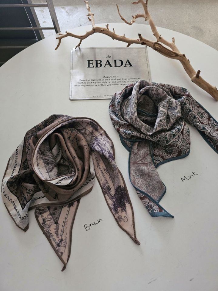EBADA韓國直郵女裝新品人氣真品熱賣推薦時尚圍巾披肩雙面EBADA圍巾/披肩