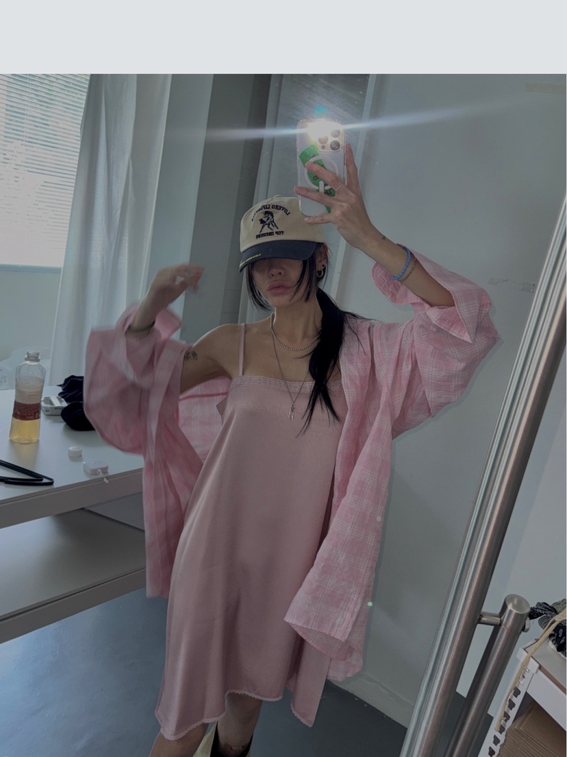 PAIRING東大門代購女裝新品推薦真品時尚熱賣襯衫蕾絲衫格子PAIRING襯衫/蕾絲衫