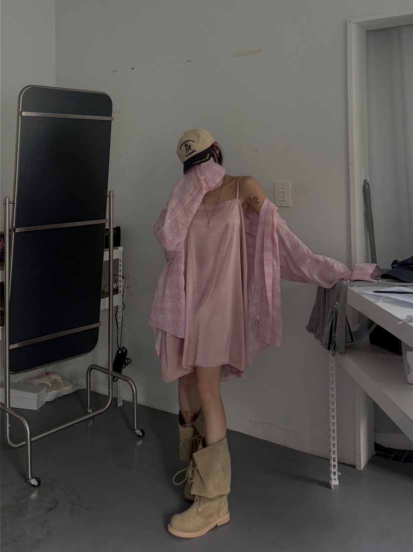 PAIRING東大門代購女裝新品推薦真品時尚熱賣襯衫蕾絲衫格子PAIRING襯衫/蕾絲衫