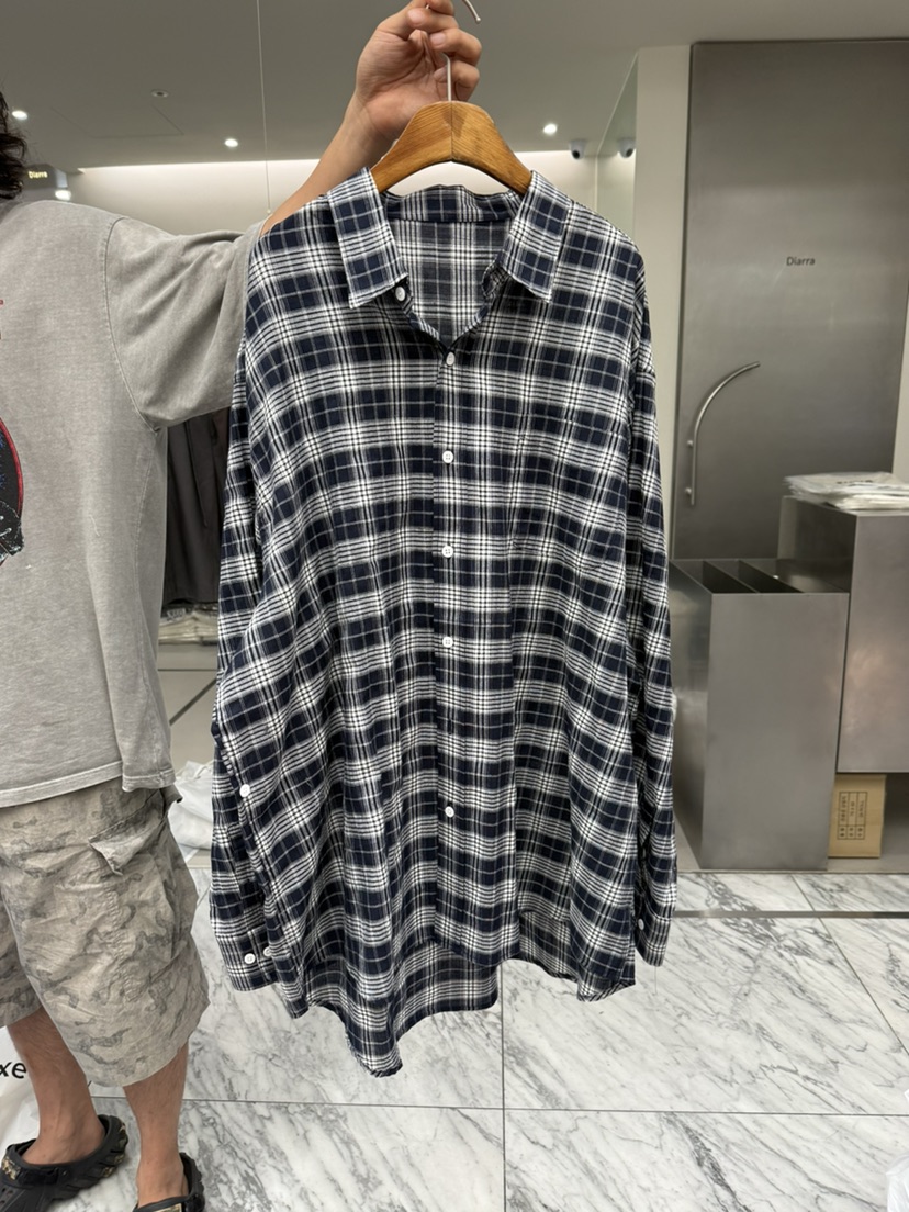 PAIRING東大門代購女裝新品推薦真品時尚熱賣襯衫蕾絲衫格子PAIRING襯衫/蕾絲衫圖色3