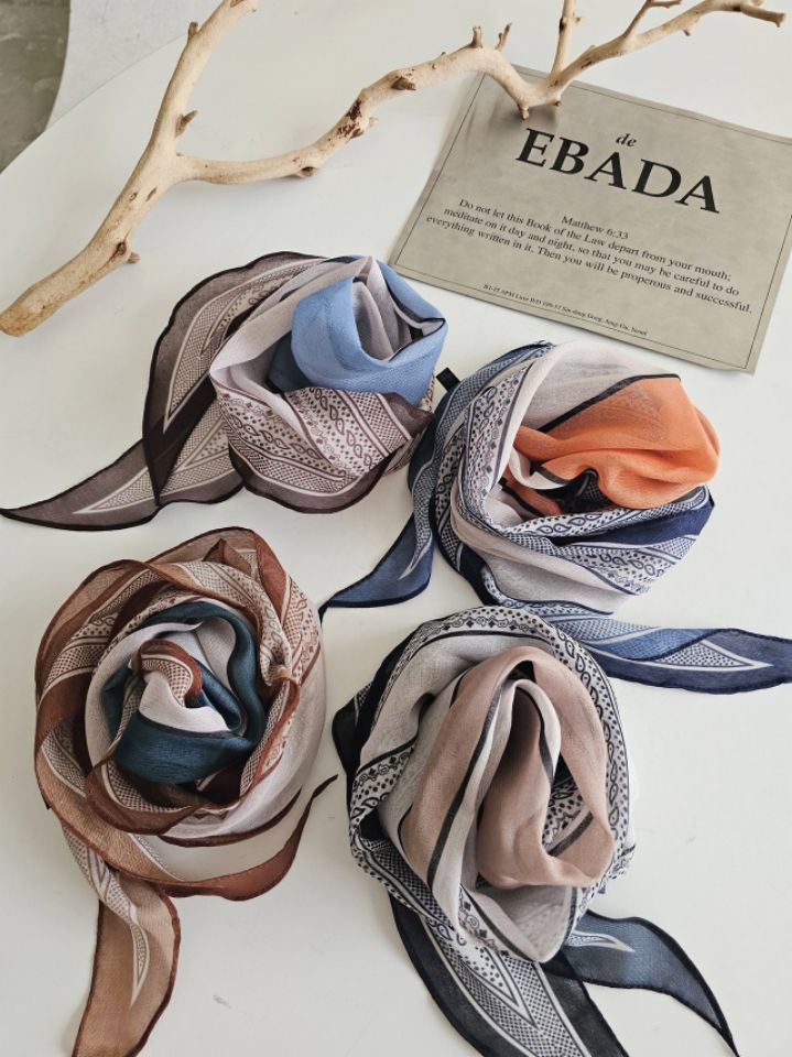 EBADA韓國代購女士新款真品休閑時尚熱賣推薦人氣圍巾披肩EBADA圍巾/披肩