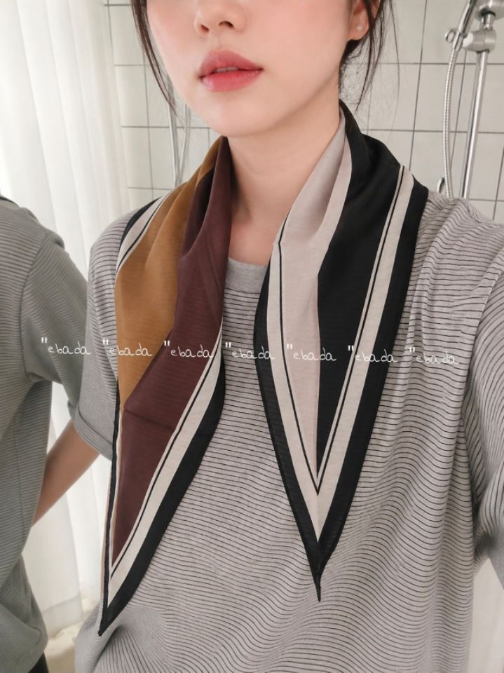 EBADA韓國直郵女裝新款熱賣推薦人氣時尚真品休閑圍巾披肩EBADA圍巾/披肩